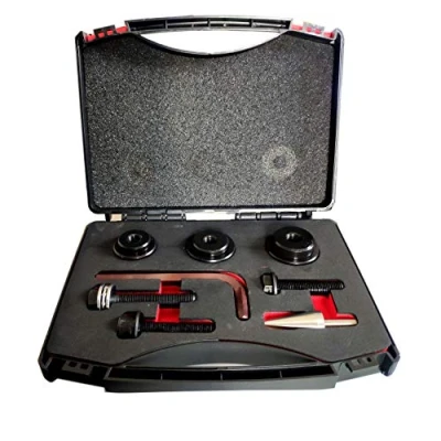 Abbildung von Schraublochstanzen Set mit 28,3 32 35mm Lochstanzen Blechlocher