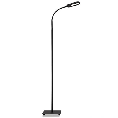 Abbildung von Briloner Leuchten LED Stehleuchte, Stehlampe dimmbar, Farbtemperatursteuerung, 8 Watt, 600 Lumen, Schwarz, W