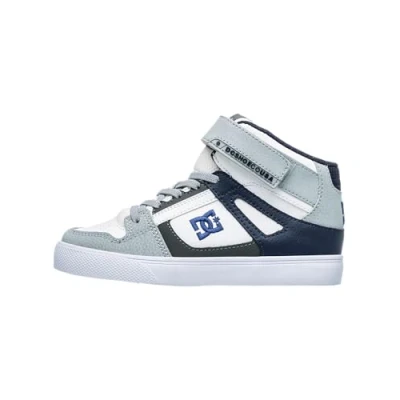 Abbildung von DC Shoes PURE high TOP Sneaker für Kinder, Größe: 38, Gbw grey blue white Schuhe