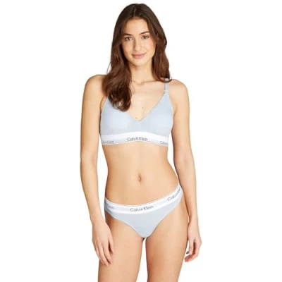 Abbildung von Calvin Klein Damen Still BH Maternity Bra Stretch, Blau (Plein Air), S