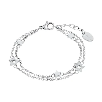 Abbildung von s.Oliver Stern Armband, Damen, Größe: 17, Silber