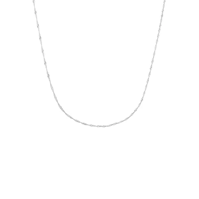 Abbildung von amor Halskette, Damen, Größe: 40, Silber