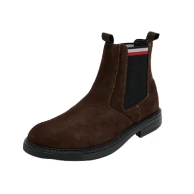 Abbildung von Tommy Hilfiger HILIFGER Outdoor SUEDE CHELSEA ( Stiefel Herren, Braun (Cocoa), 44 EU