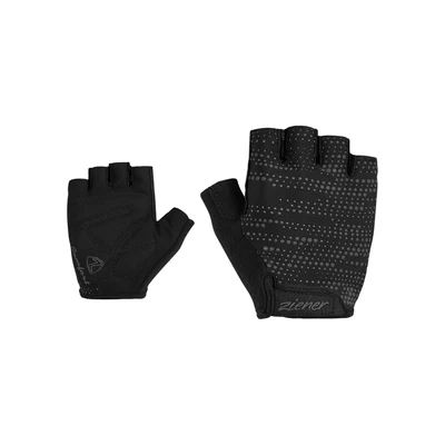 Abbildung von Ziener Damen CIMEA Fahrrad/Mountainbike/Radsport Handschuhe Kurzfinger atmungsaktiv,dämpfend, Black, 6