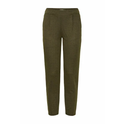 Abbildung von ICHI Stoffhose, Damen, Größe: XS, Black lizard herringbone