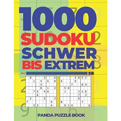 Abbildung von 1000 Sudoku Schwer Bis Extrem: Logikspiele Für Erwachsene