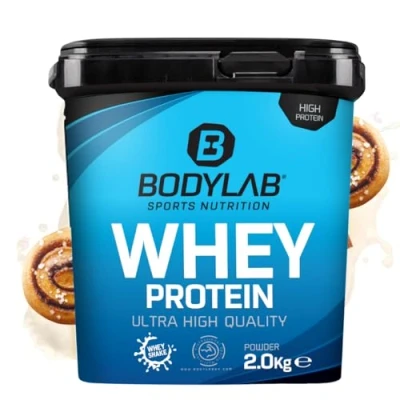 Abbildung von Bodylab24 Whey Protein Pulver, Zimtschnecke, 2kg