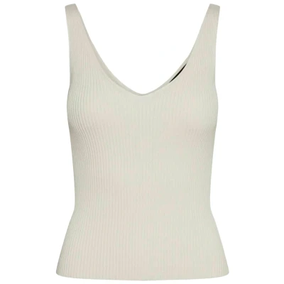 Abbildung von Vero Moda Rippstrick Top, Damen, Größe: Large, Birch
