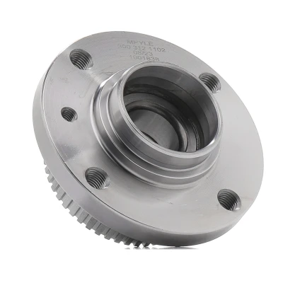 Abbildung von MEYLE 300 312 1102/S Radnabe 4 100 mit ABS Sensorring, integriertem Radlager Anbaumaterial Vorderachse beidseitig ORIGINAL Quality kfzteile,