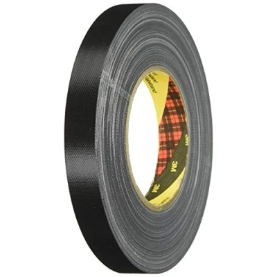 Abbildung von 3M Premium Gewebeklebeband 389, schwarz, 19 mm x 50 m (1 er Pack)