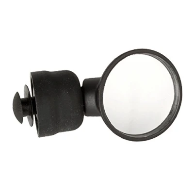 Abbildung von M Wave Fahrradspiegel SPY MICRO, 3D verstellbarer Konvexspiegel, werkzeuglos montierbar, schwarz