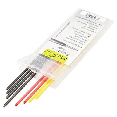 Abbildung von Pica Dry Tieflochmarker Ersatzminen Set graphit/gelb/rot