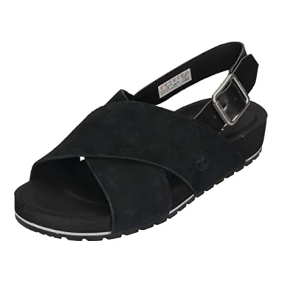 Abbildung von Timberland Damen Malibu Waves Basic Sandal, Schwarz, 40 EU
