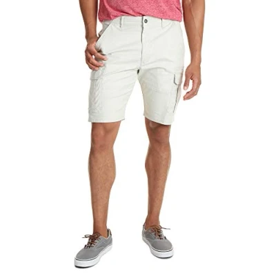 Abbildung von Wrangler Authentics Herren Klassische Stretch Cargo lockerer Passform Shorts, Dark Putty Ripstop, 58