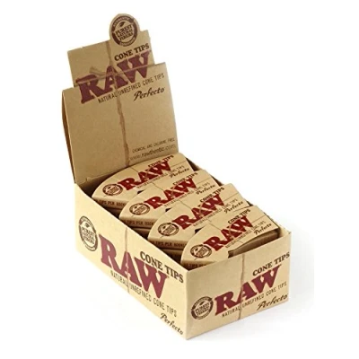 Abbildung von RAW 18437 Cone Shaped Tips Perfecto 75 mm x 26 24 Heftchen a 32 Blatt, Papier