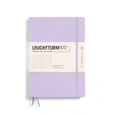 Abbildung von LEUCHTTURM1917 368150 Notizbuch Composition (B5), Hardcover, 219 nummerierte Seiten, Lilac, Dotted