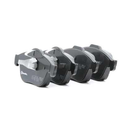 Abbildung von BREMBO P 68 032 Bremsbelagsatz exkl. Verschleißwarnkontakt mit Kolbenclip Zubehör RENAULT: ESPACE 4, LAGUNA 2 Grandtour,