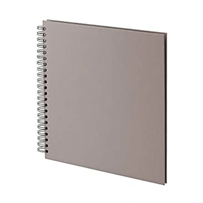 Abbildung von Rössler Papier 1329452497 S.O.H.O. Wire O Fotoalbum 290 x mm, 60 schwarze Seiten, Taupe, 1 Stück