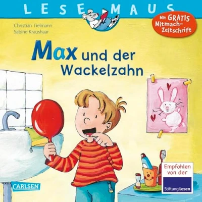 Abbildung von LESEMAUS 13: Max und der Wackelzahn (13)