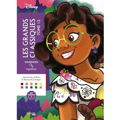 Abbildung von Coloriages mystères Disney Les Grands classiques Tome 12
