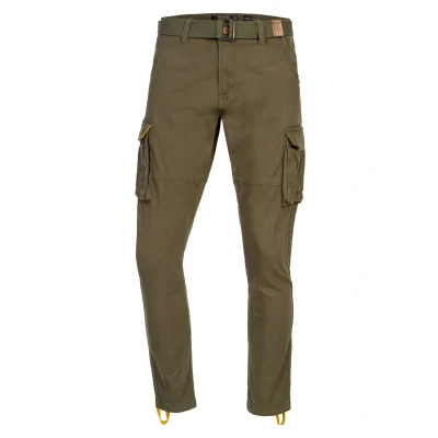 Abbildung von Indicode Jeans Mathen Cargohose, Herren, Größe: Small, Army