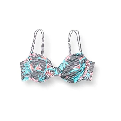 Abbildung von FIREFLY Damen Malisa II Bikini Oberteil, Flower/Stripe, 40C