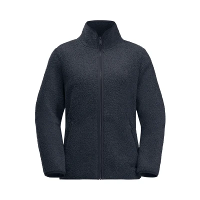 Abbildung von Jack Wolfskin HIGH CURL Jacket Fleecejacke, Damen, Größe: Medium, Night blue