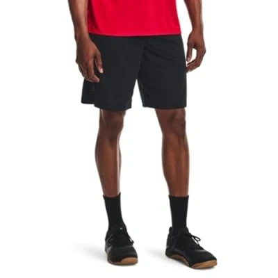 Abbildung von Under Armour kurze Sporthose, Herren, Größe: Large, Black/pitch gray
