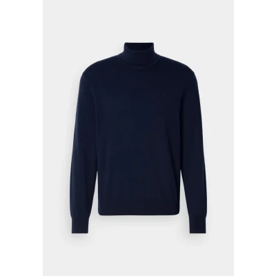 Abbildung von Calvin Klein T NECK Strickpullover, Herren, Größe: Medium, Dark sapphire