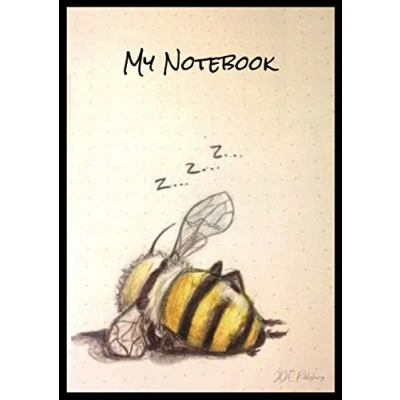 Abbildung von My Notebook Dickes Notizbuch Skizzenbuch Bullet Journal Malbuch Biene: Format A4 21 x 29,7 cm / 8,27 &quot; 11,69 &quot;, blanko mit edlem satin matten ... Malen für Kinder und Erwachsene, Band 14)