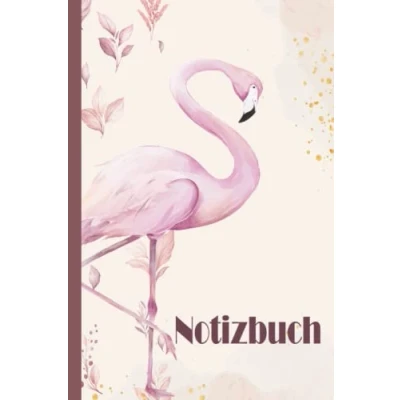 Abbildung von Flamingo Notizbuch: Notizbuch, breites liniertes, liniertes Papier Notizbuch für Schule, Studenten, Geschenk Kinder, Jungen, Mädchen, Teenager, Notizbücher, Liebhaber