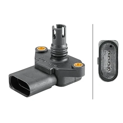 Abbildung von HELLA 6PP 358 152 161 Sensor, Saugrohrdruck VOLKSWAGEN: Golf 4, Polo III Hatchback, Bora Saloon, SKODA: Fabia 1 Combi, Octavia 2