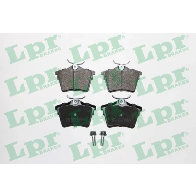Abbildung von LPR 05P1195 Bremsbelagsatz mit Schrauben CITROËN: C5 III Estate, 3, PEUGEOT: 407 SW, Saloon, 607 Saloon