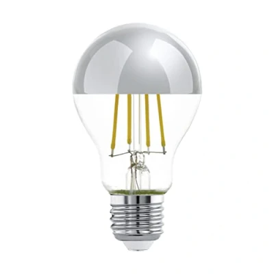 Abbildung von Eglo 110029 LED Filament Leuchtmittel E27 L:10.6cm Ø:6cm 2700K klar, chrom