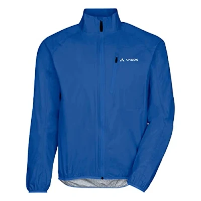 Abbildung von VAUDE Men&#039;s Drop Jacket III Leichte Regenjacke Ultraleicht &amp; Wasserabweisend Ceplex active Technologie Klein verpackbar Umweltfreundlich Eco Finish Green Shape Label