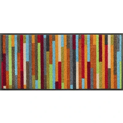 Abbildung von wash+dry Fußmatte, Mikado Stripes 35x75cm, innen, waschbar, bunt