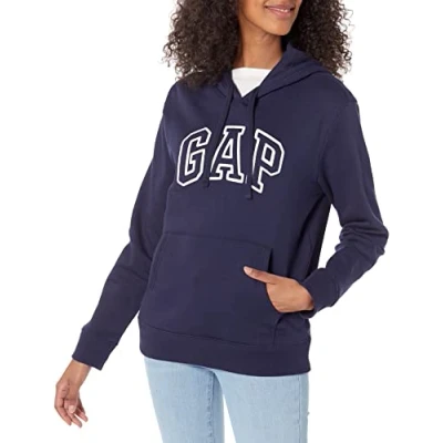 Abbildung von GAP Heritage Sweatshirt, Damen, Größe: Small, Navy uniform