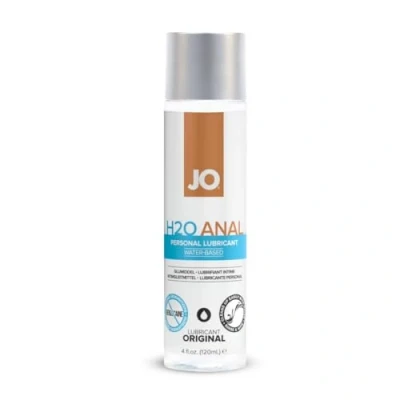 Abbildung von System JO Anal H2O Lubricant 120 ml wasserbasiertes Gleitgel für die spezielle Nutzung, ohne Duftstoffe, kondomsicher