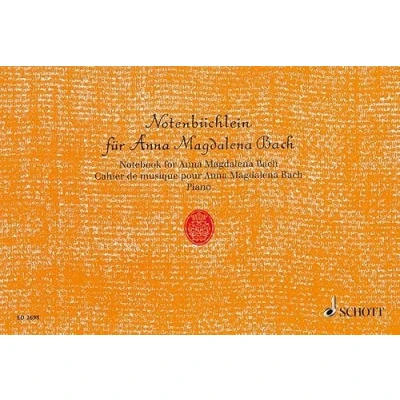 Abbildung von Notenbüchlein für Anna Magdalena Bach: Klavier.