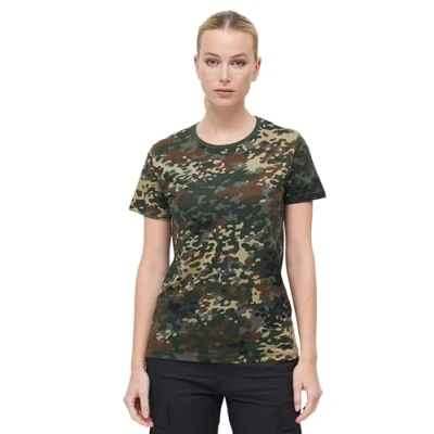 Abbildung von Brandit Tshirt print, Damen, Größe: XL, Flecktarn