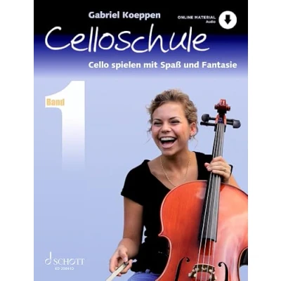 Abbildung von Celloschule: Cello spielen mit Spaß und Fantasie. Band 1. Violoncello. Lehrbuch. (Celloschule, 1)
