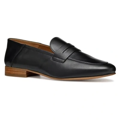 Abbildung von Geox D Mantinea Slipper, Damen, Größe: 40, Black Leder