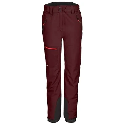 Abbildung von killtec Damen Skihose/Funktionshose mit Kantenschutz und Schneefang KSW 49 WMN SKI PNTS, dunkelweinrot, 42, 41985 000