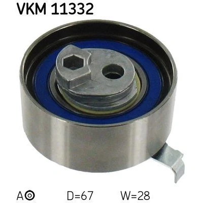 Abbildung von SKF VKM 11332 Spannrolle, Zahnriemen VOLKSWAGEN: Touareg I, AUDI: A4 B8 Avant, A5 Coupe