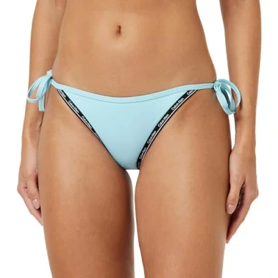Abbildung von Calvin Klein Swimwear SIDE TIE Bikinihose, Damen, Größe: Small, Blue splendor