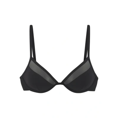 Abbildung von LASCANA Bügel Bikini Top »Mascha«, mit transparenten Mesh Einsätzen