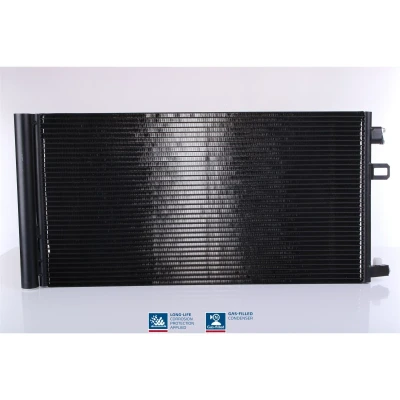 Abbildung von NISSENS 940381 Klimakondensator mit Trockner Aluminium 694 R 134a