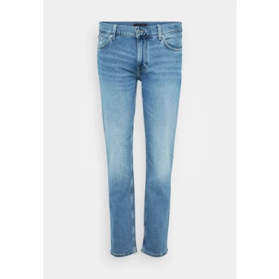 Abbildung von Tommy Hilfiger Madison Jeans Straight Leg, Herren, Größe: 42x30, Bennet blue
