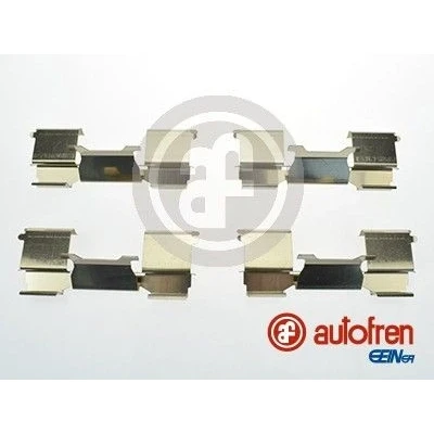 Abbildung von AUTOFREN SEINSA D42582A Zubehörsatz, Scheibenbremsbelag IVECO: DAILY 6 Pritsche/Fahrgestell, V Box Body / Estate, 4 Kasten/Kombi