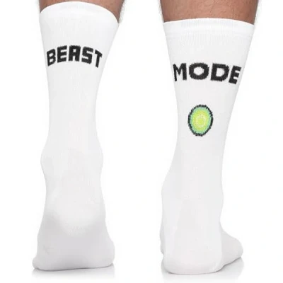 Abbildung von TODO Fahrradsocken Herren 100% Power 0% Emmision Atmungsaktive Rennrad Socken Beast Mode. Fahrrad Herren, Radsocken (Beast Mode, 43 46)
